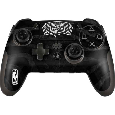 NBA San Antonio Spurs Black Animal Print PlayStation Scuf Vantage 2 Controller Skin